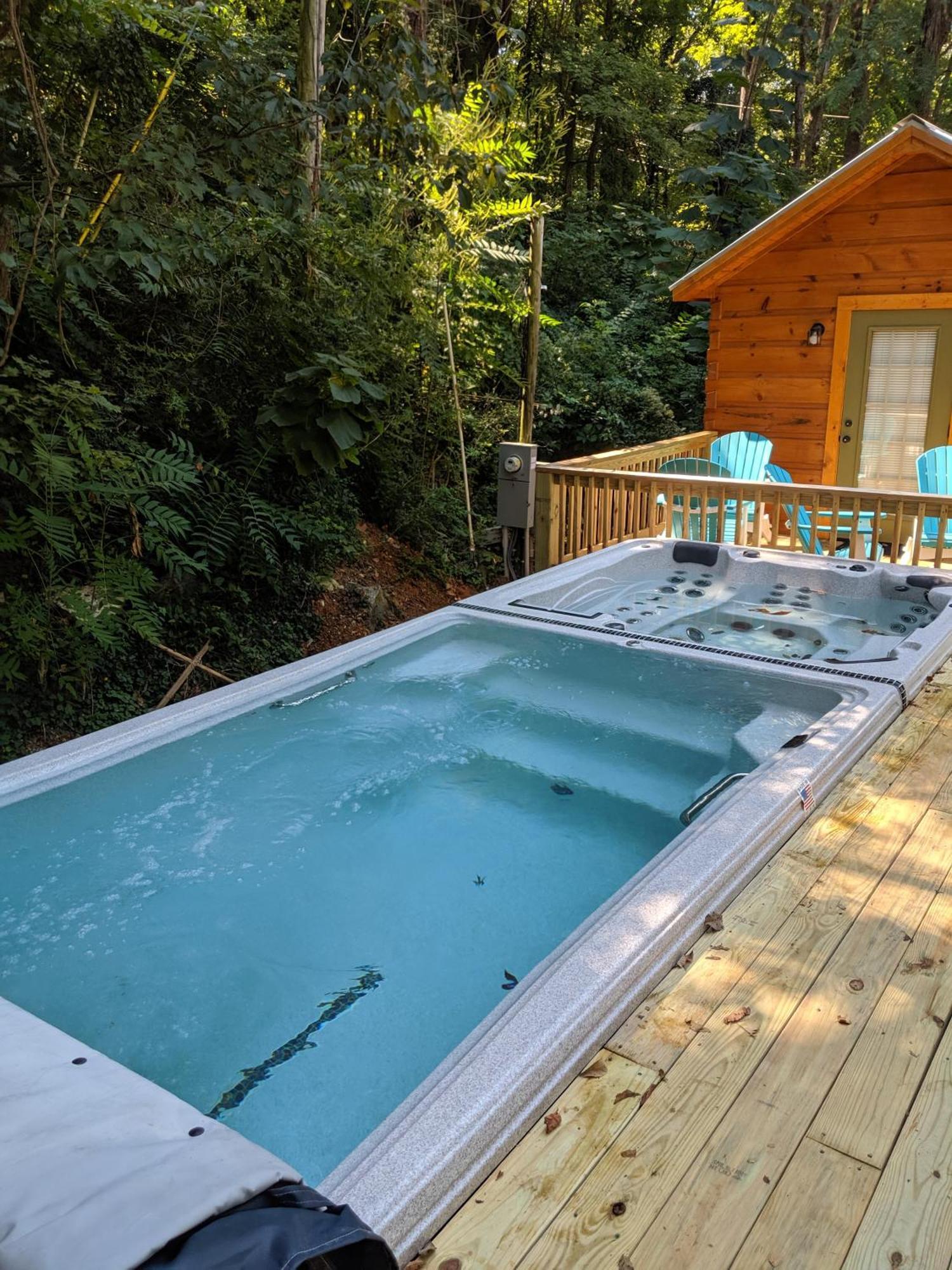 River Cabin Hot Tub & Swim Spa Near Downtown Chattanooga Luaran gambar